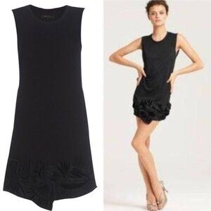 BCBGMaxAzria Miranda Tunic Dress Ruffle Bottom
